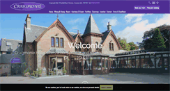 Desktop Screenshot of craigmoniehotelinverness.co.uk